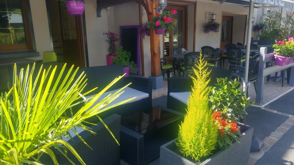 Le Point De Chute Otel Tournavaux Dış mekan fotoğraf