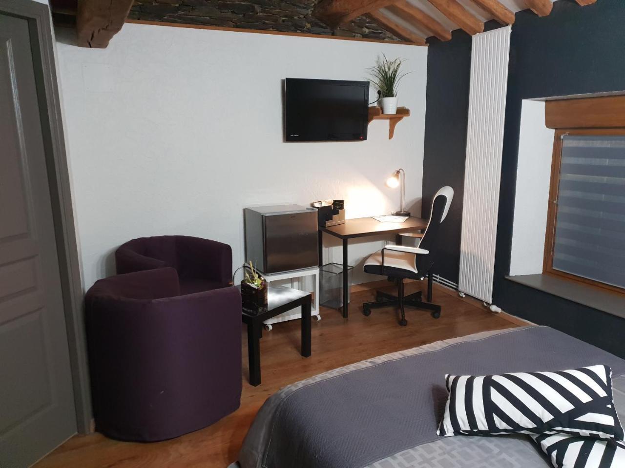 Le Point De Chute Otel Tournavaux Oda fotoğraf